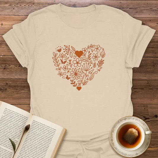 Flower Heart - Classic T-Shirt