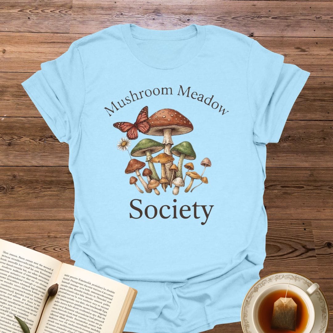 Mushrooms Meadow Society T-Shirt