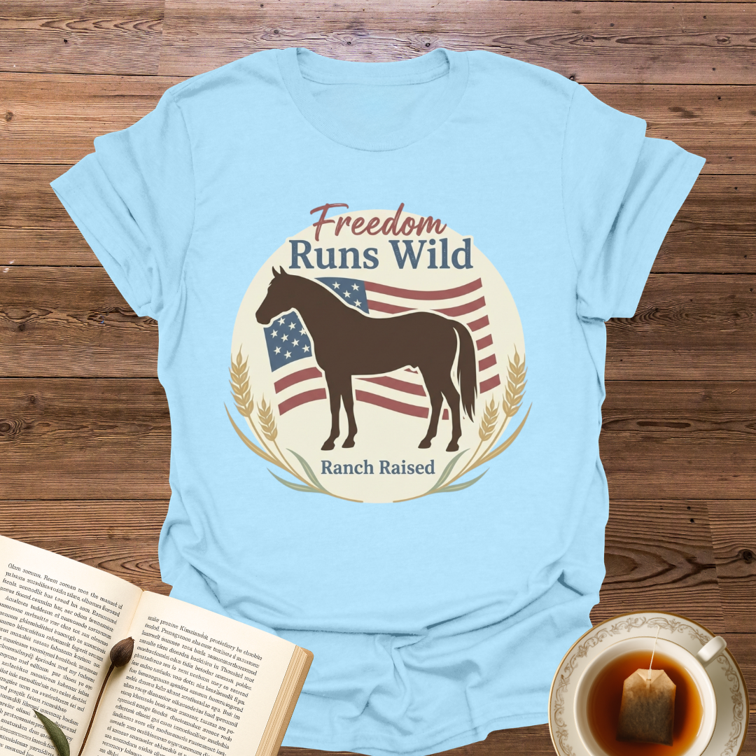 Freedom Runs Wild T-Shirt