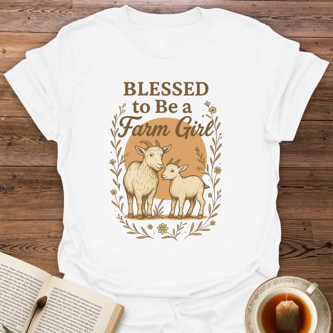 Blessed To Be A Farm Girl T-Shirt