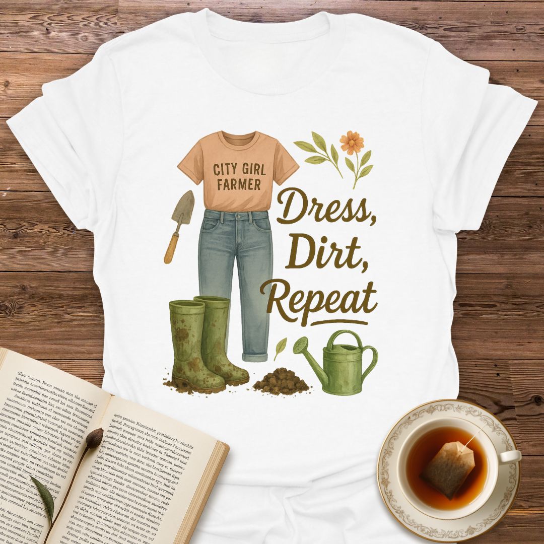 Dress, Dirt, Repeat - Classic T-Shirt