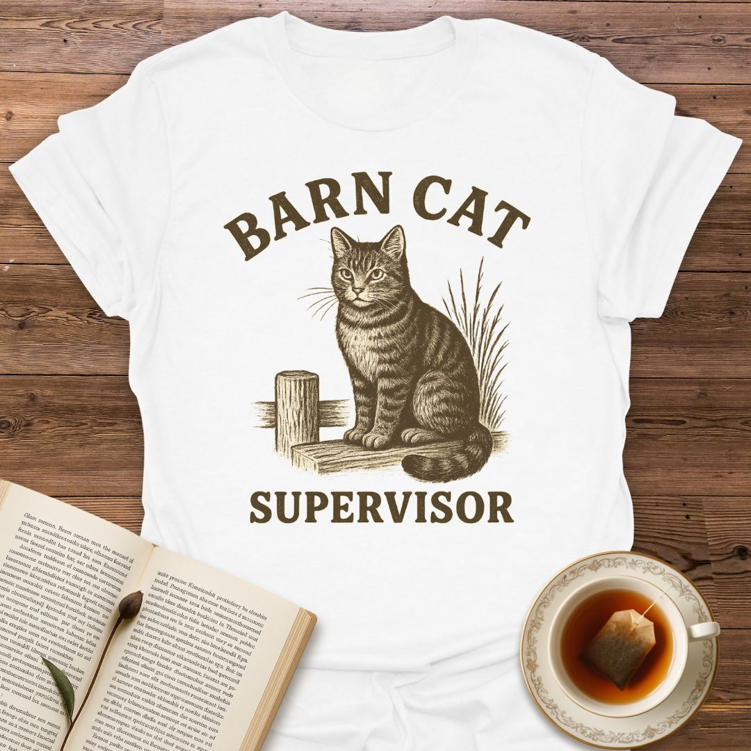 Barn Cat Supervisor - Classic T-Shirt