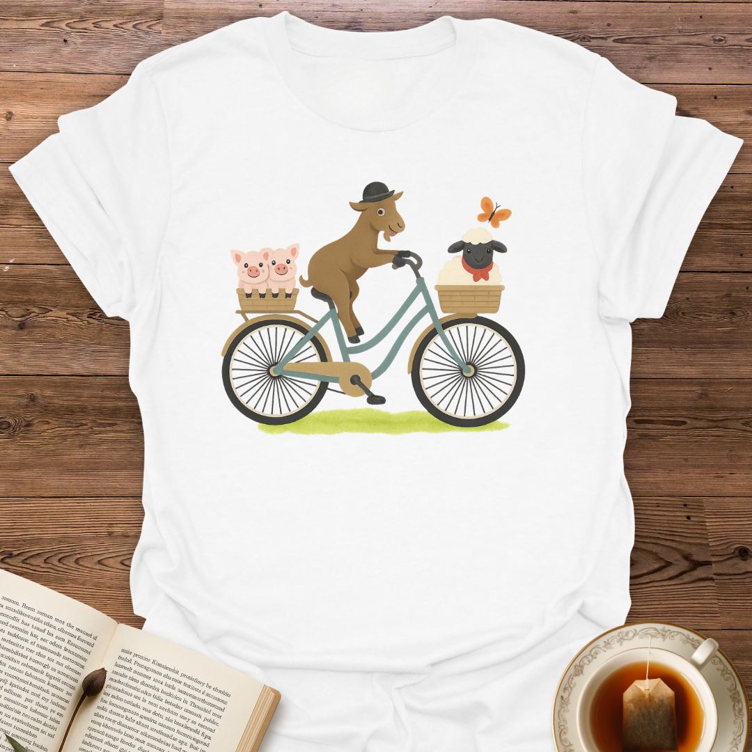 Farm Friends On Wheels - Classic T-Shirt