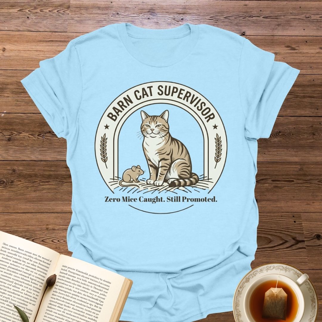 Barn Cat Supervisor T-Shirt