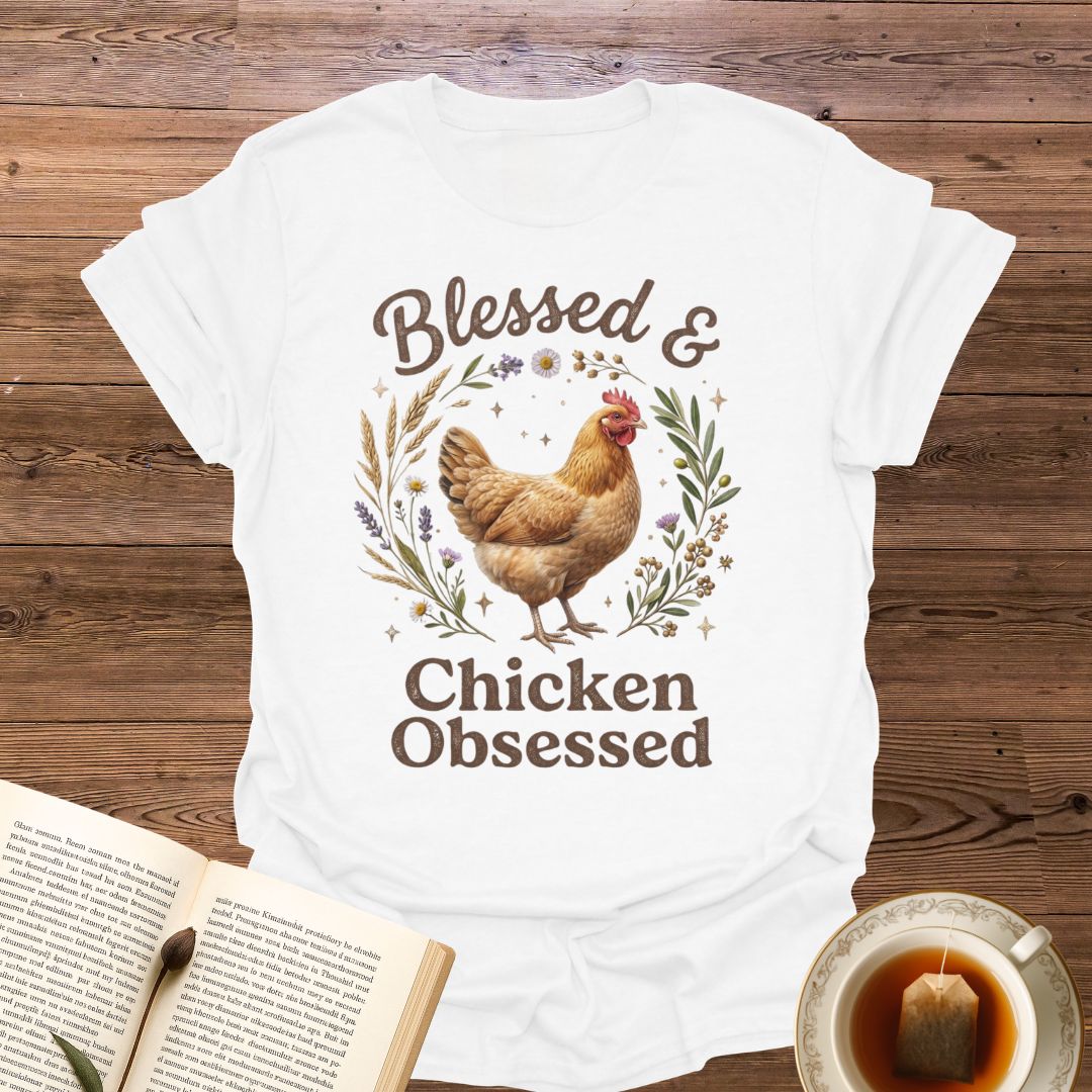 Blessed & Chicken Obsessed T-Shirt