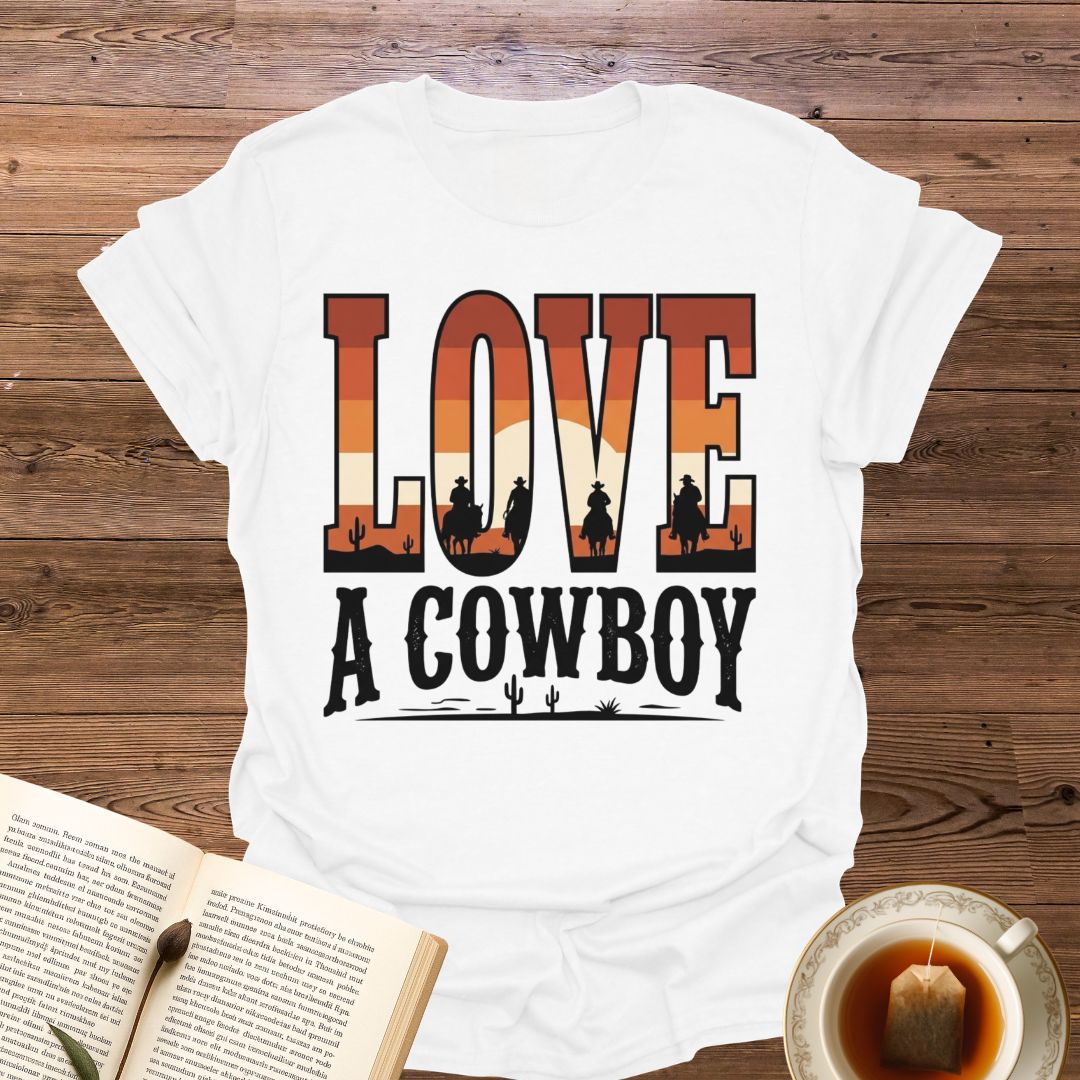 Love A Cowboy T-Shirt