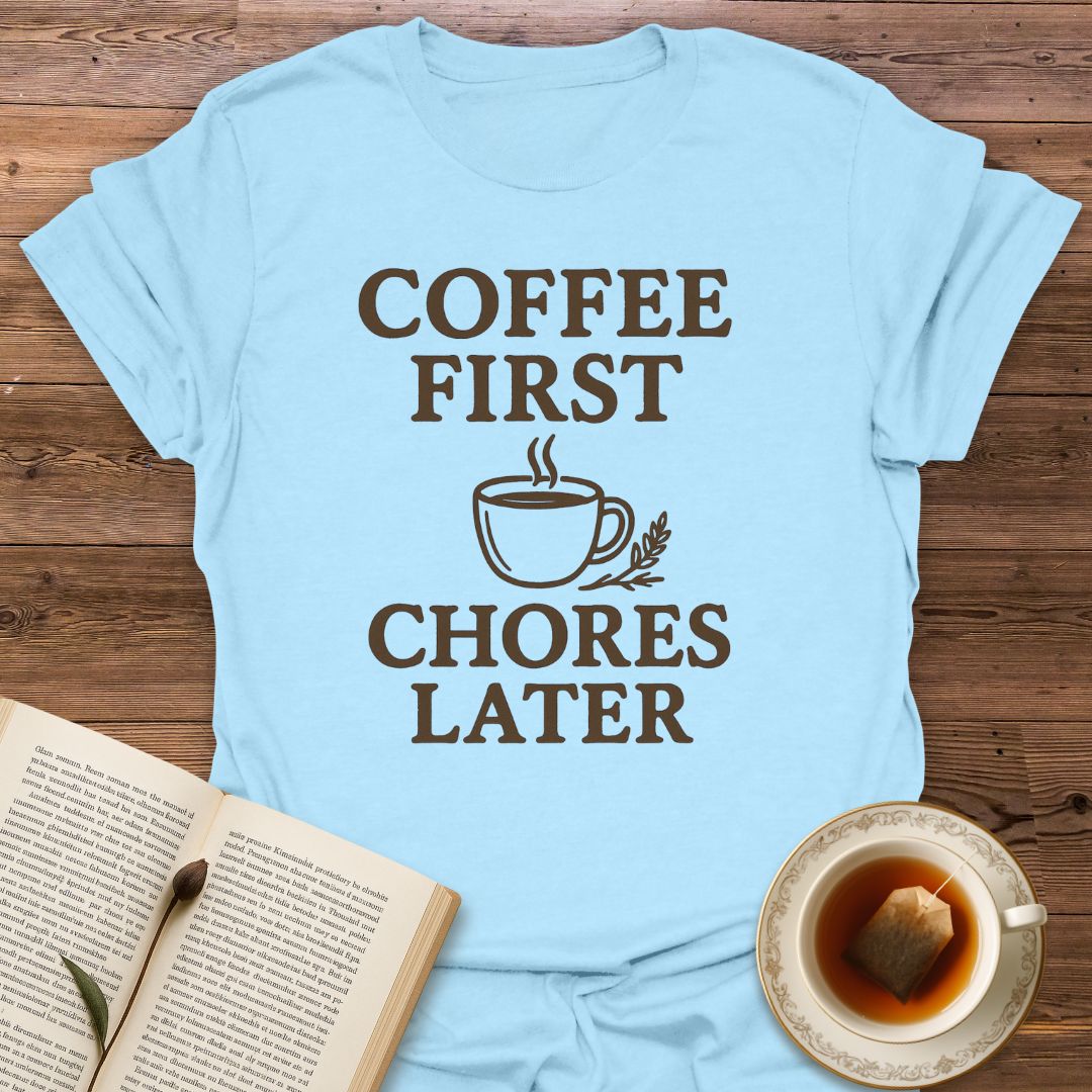 Coffee First - Classic T-Shirt