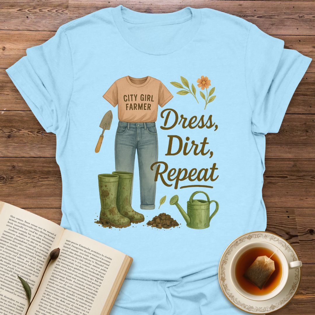 Dress, Dirt, Repeat - Classic T-Shirt