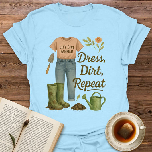 Dress, Dirt, Repeat - Classic T-Shirt