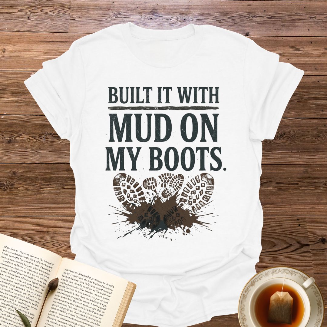 Built It With Mud On My Boots T-Shirt