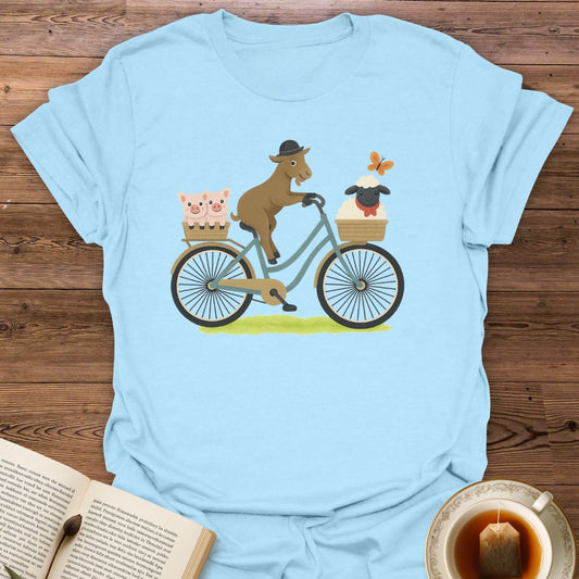Farm Friends On Wheels - Classic T-Shirt