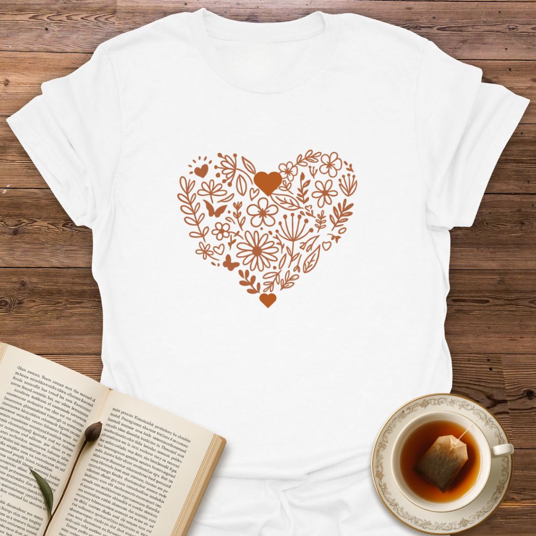 Flower Heart - Classic T-Shirt