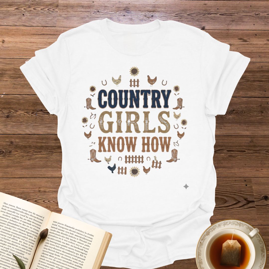 Country Girls Know How T-Shirt