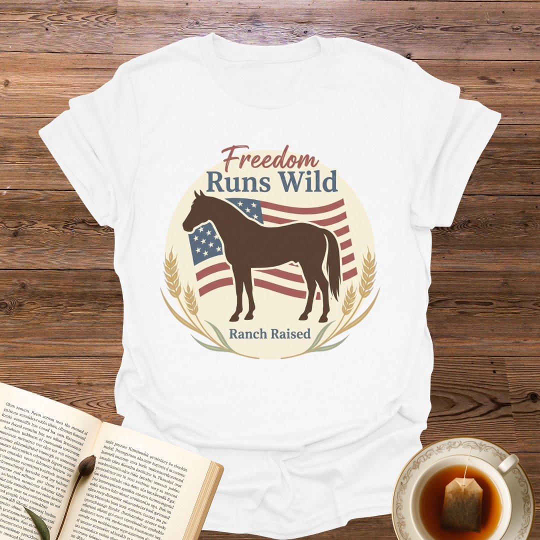 Freedom Runs Wild T-Shirt
