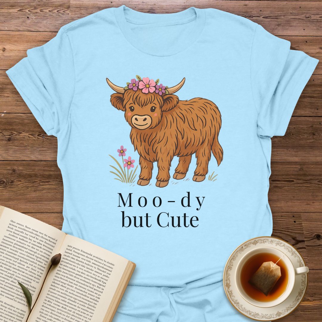 Moo-dy But Cute - Classic T-Shirt