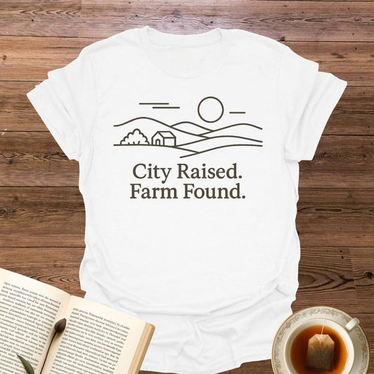 City Raised Farm Found T-Shirt