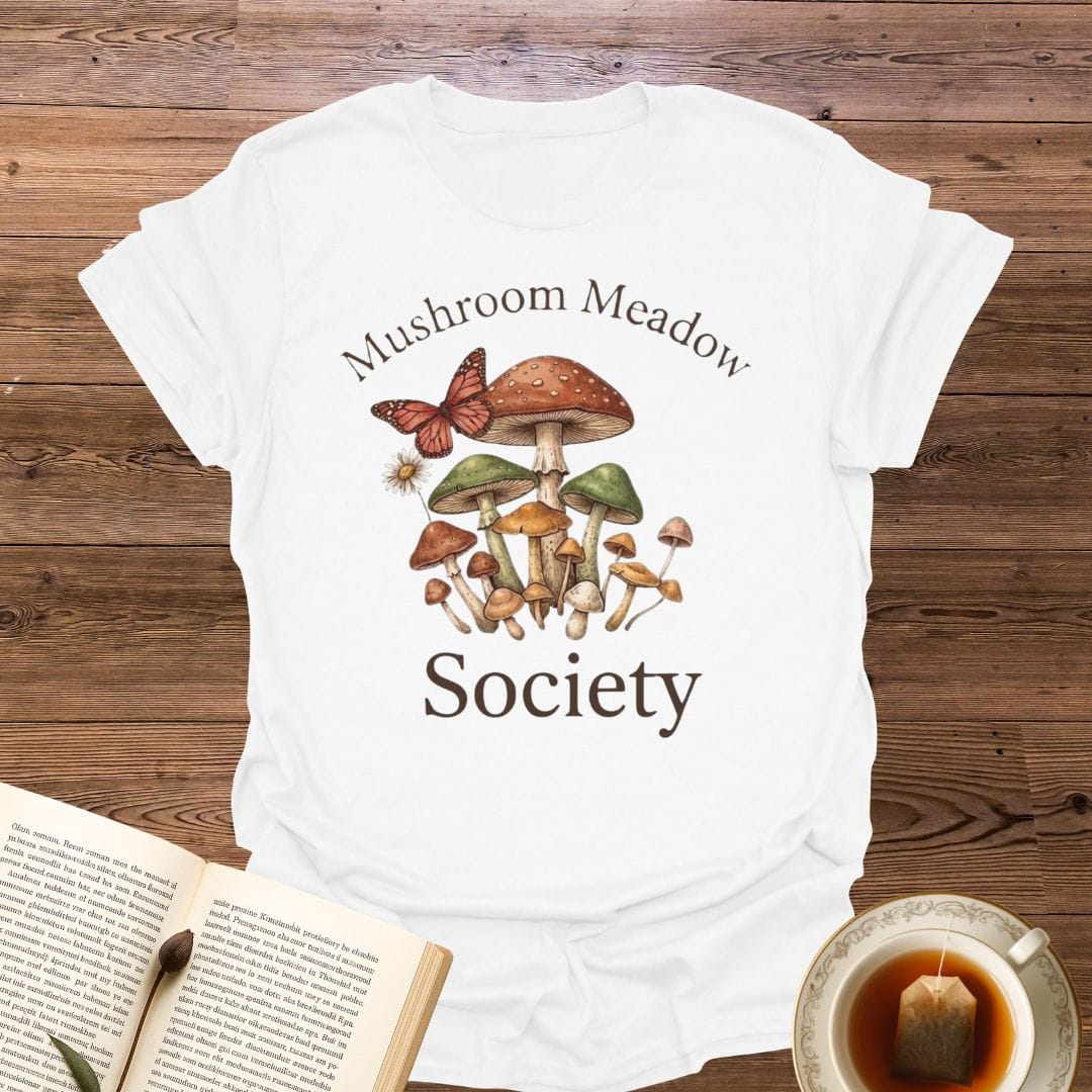Mushrooms Meadow Society T-Shirt