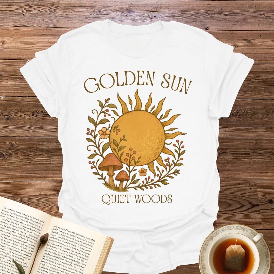 Golden Sun Quiet Woods T-Shirt