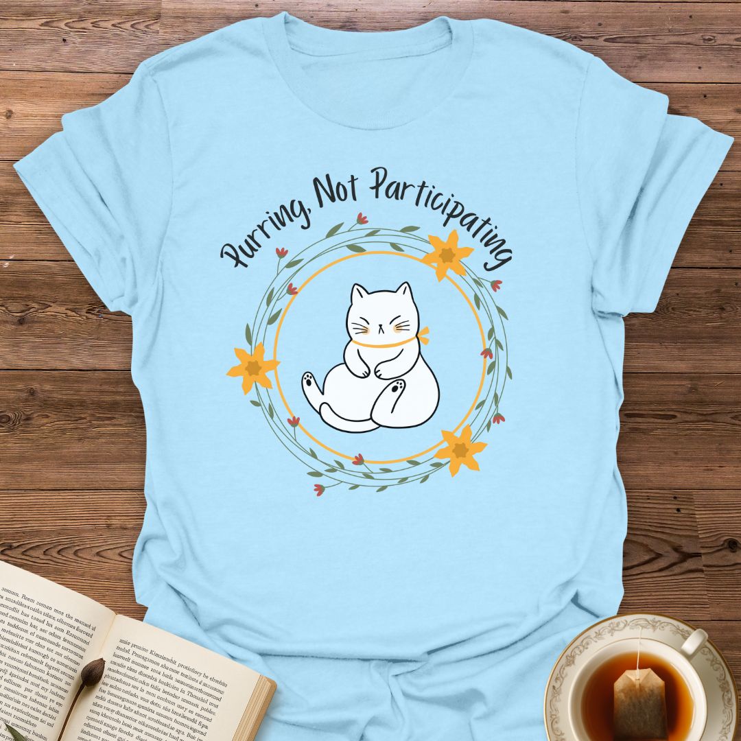 Purring, Not Participating Classic T-Shirt