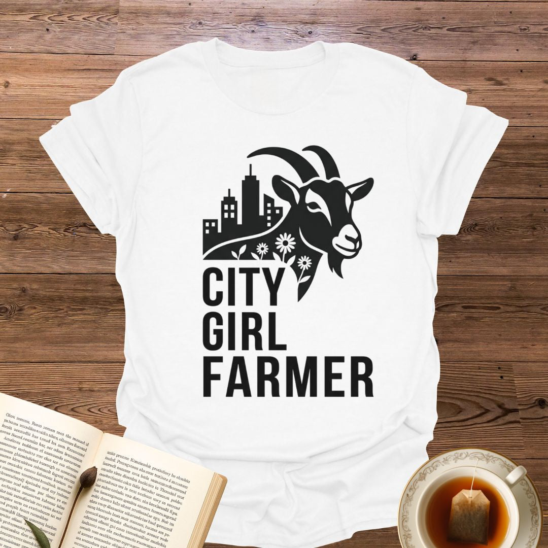 City Girl Farmer Goat T-Shirt