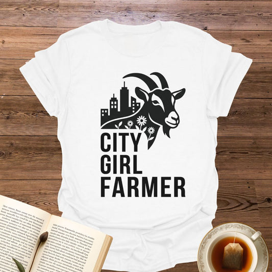 City Girl Farmer Goat T-Shirt