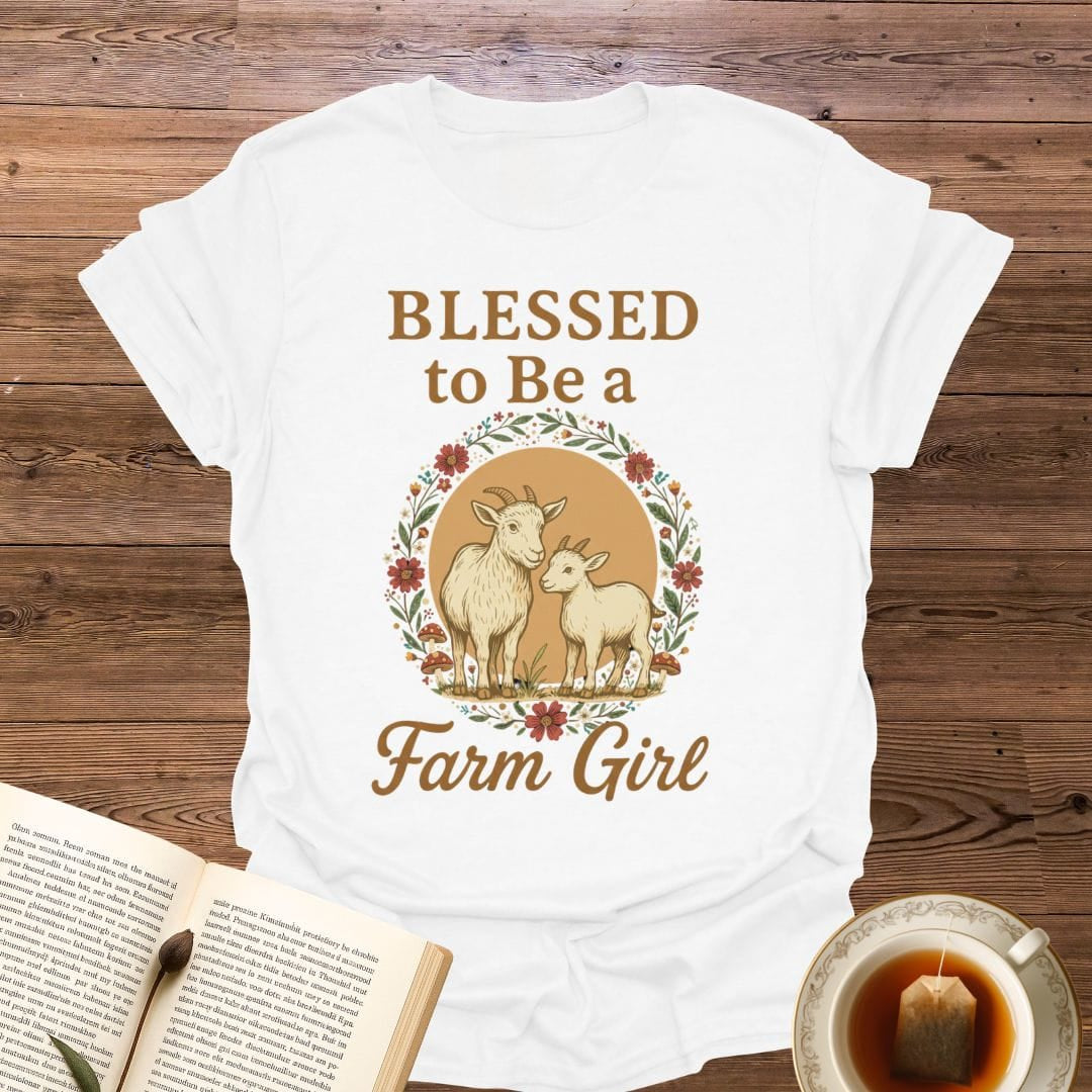 Blessed To Be A Farm Girl T-Shirt