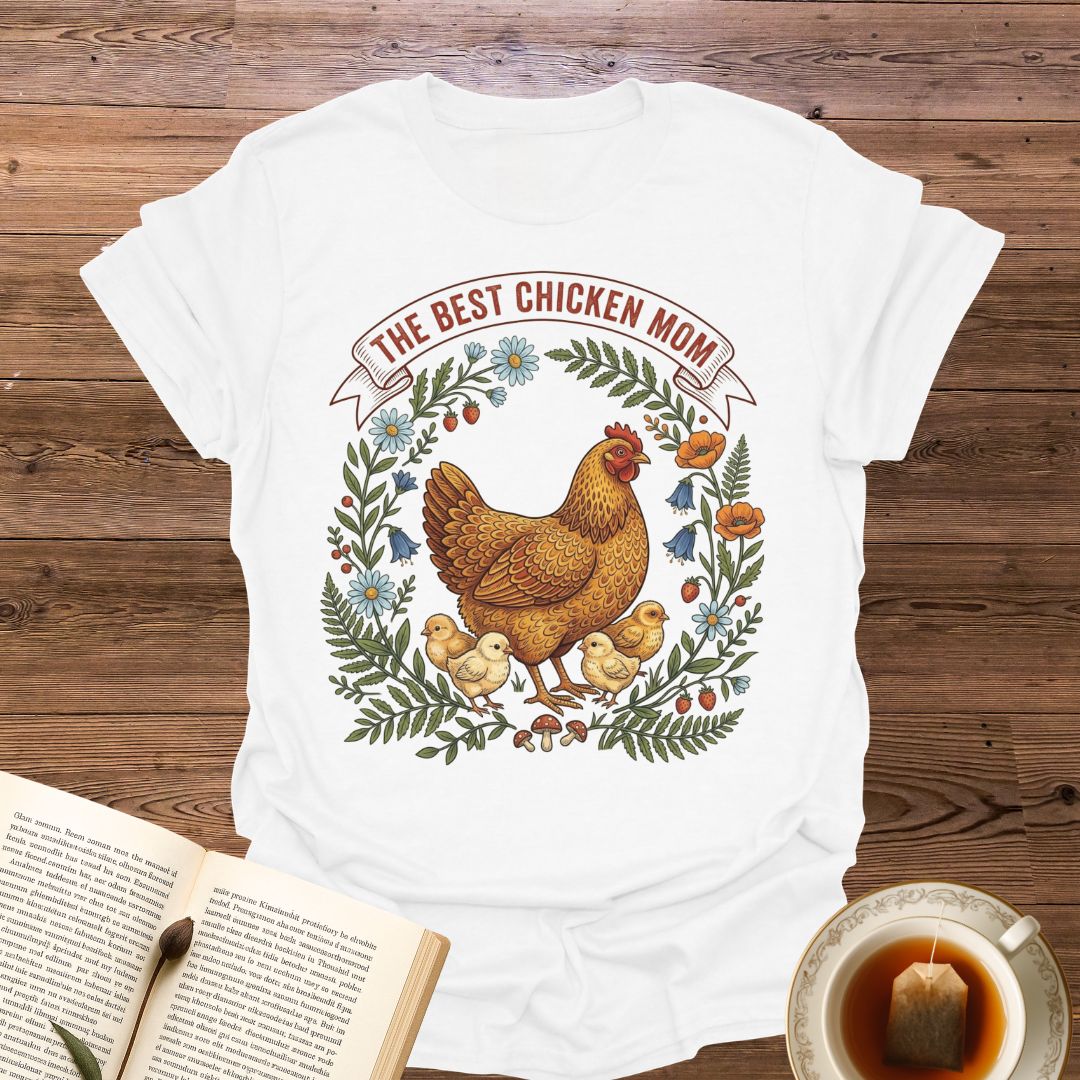 The Best Chicken Mom T-Shirt