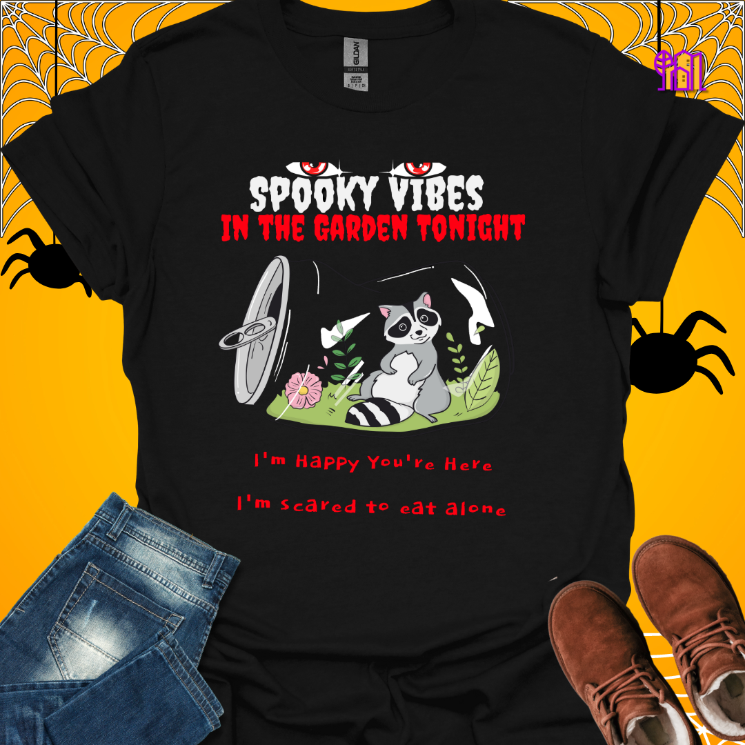 Spooky Vibes In The Garden T-Shirt