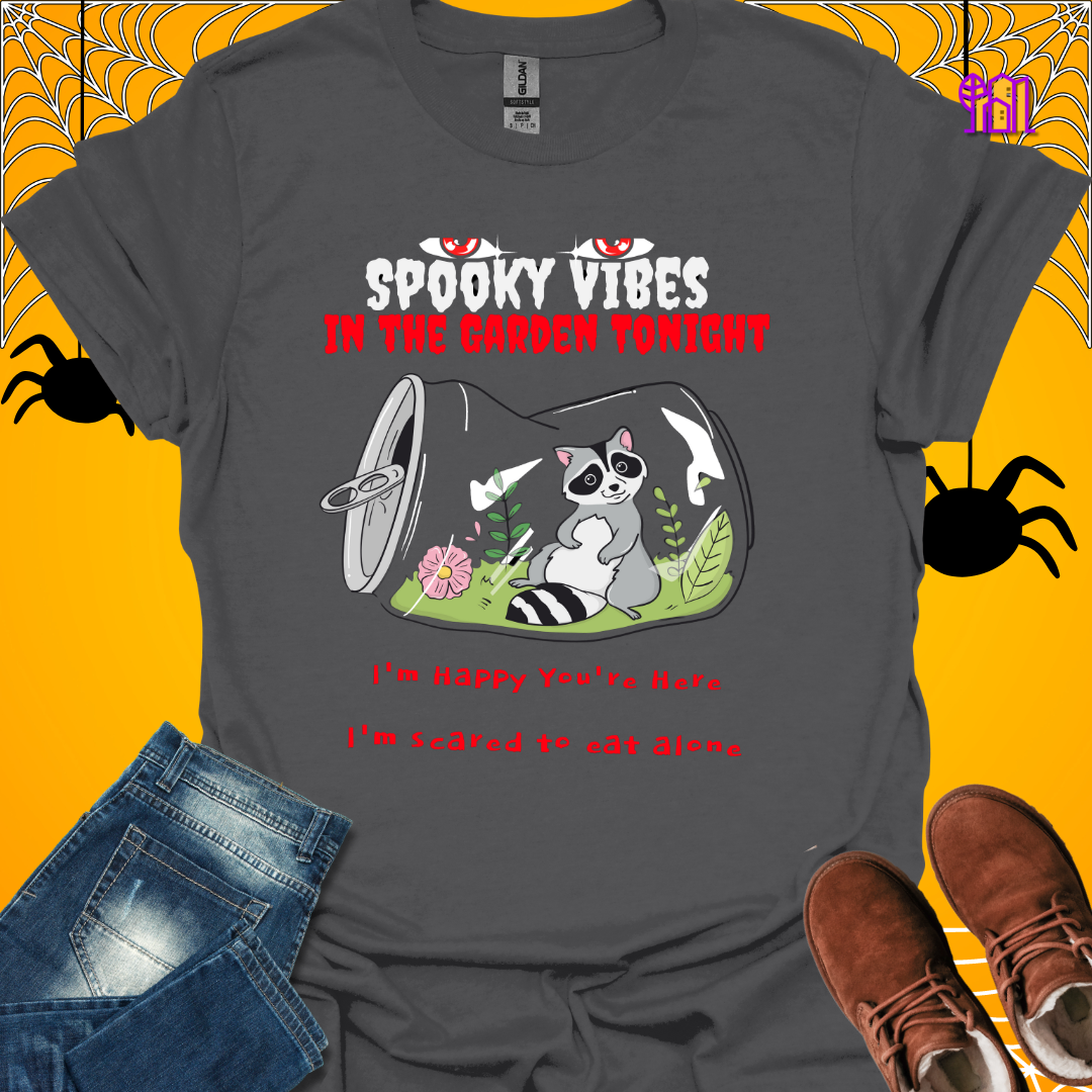 Spooky Vibes In The Garden T-Shirt