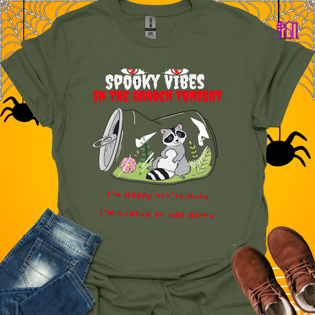 Spooky Vibes In The Garden T-Shirt