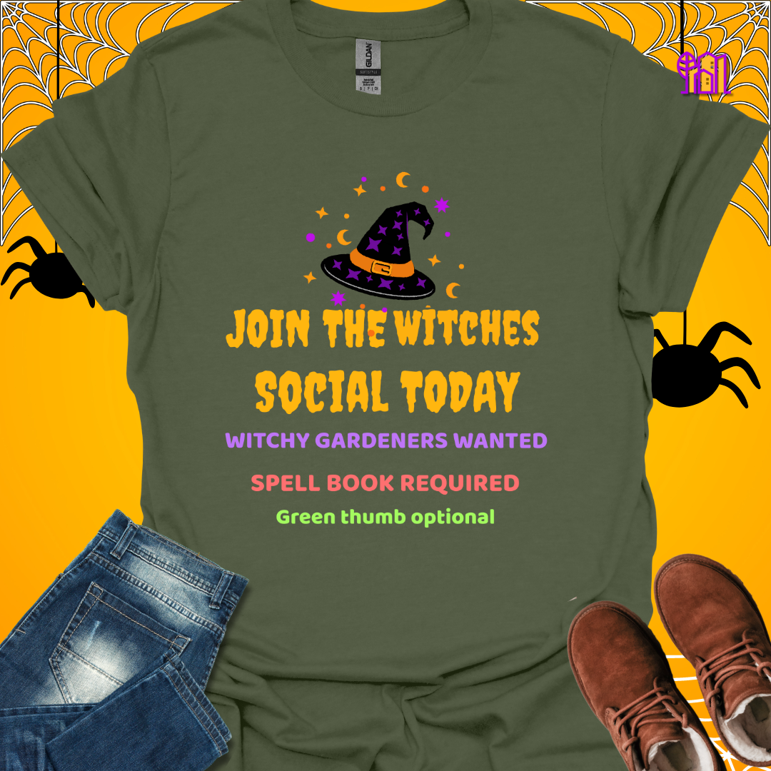 Join The Witches Social Today T-Shirt