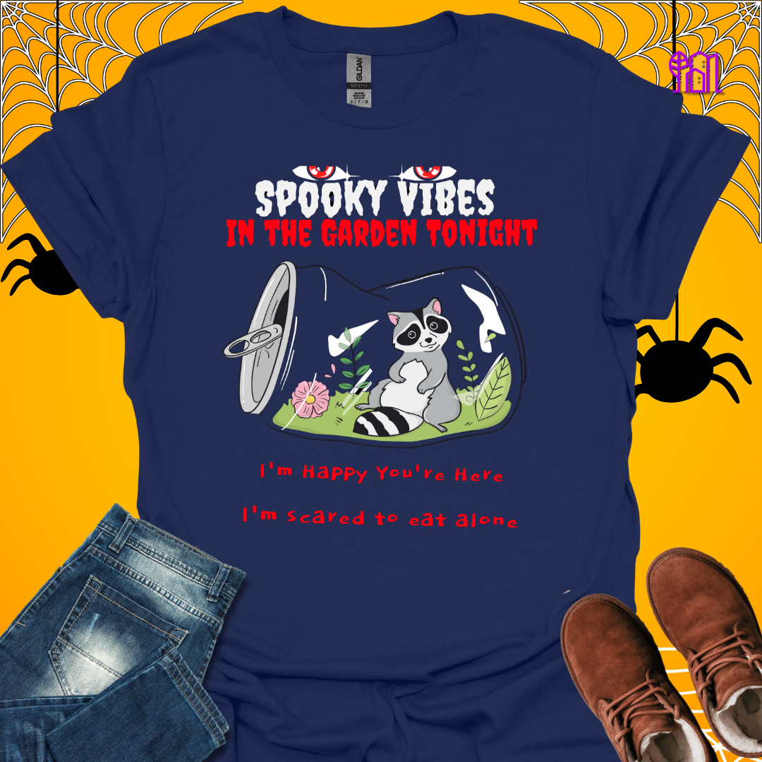 Spooky Vibes In The Garden T-Shirt