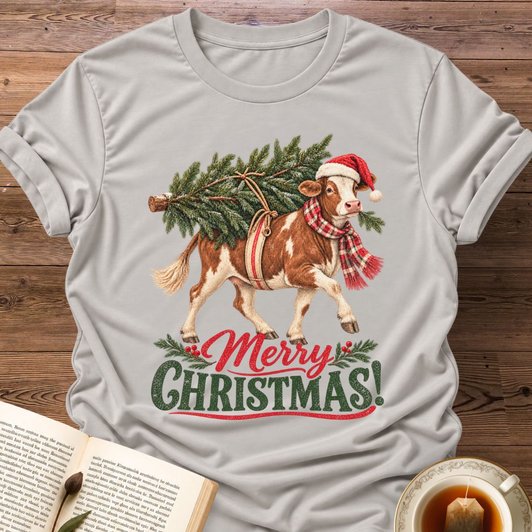 Cow Christmas T-Shirt