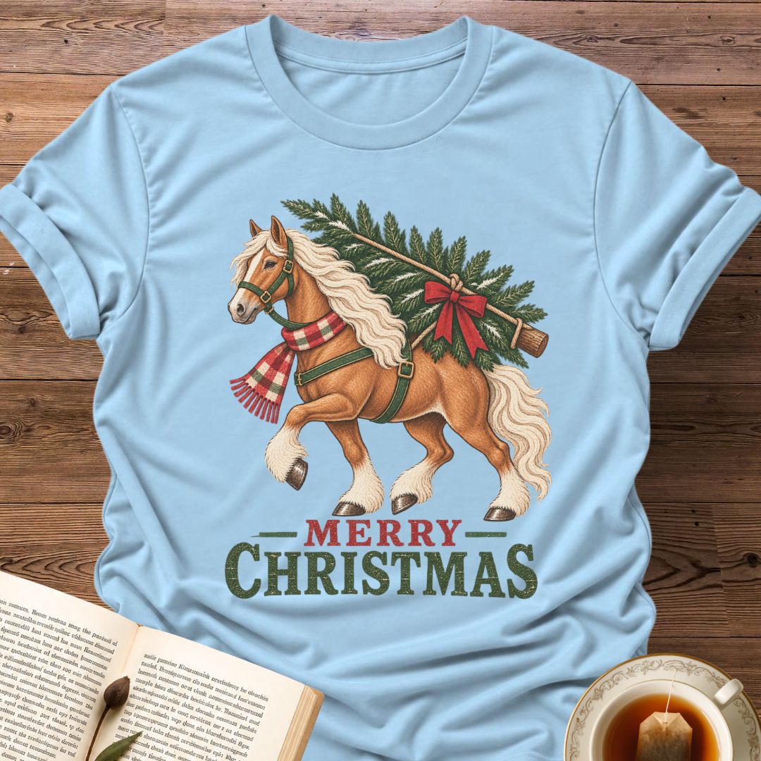 Horse Christmas T-Shirt