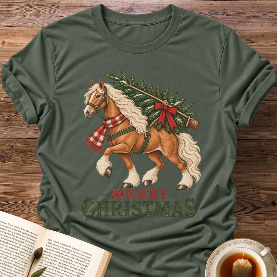 Horse Christmas T-Shirt