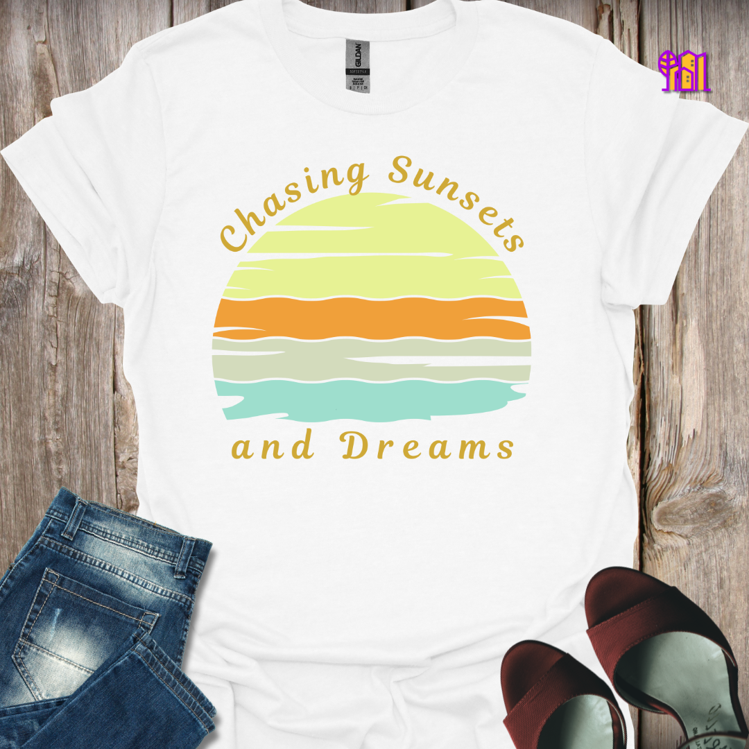 Chasing Sunsets and Dreams T-Shirt