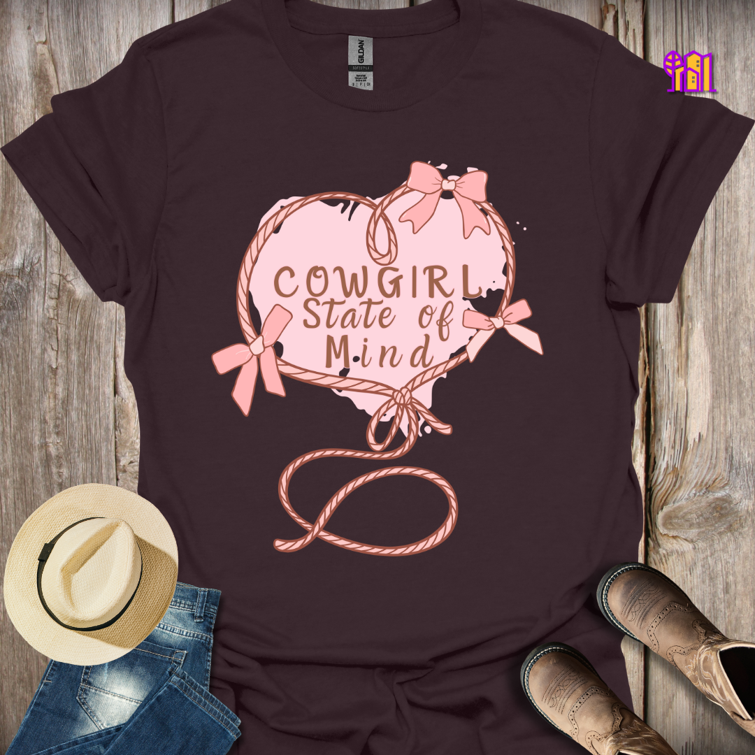 Cowgirl State Of Mind T-Shirt