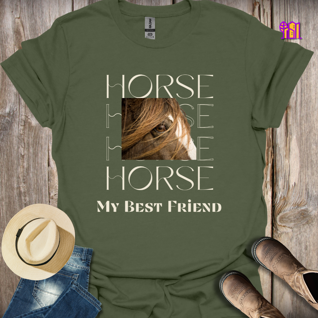 My Best Friend Horse T-Shirt