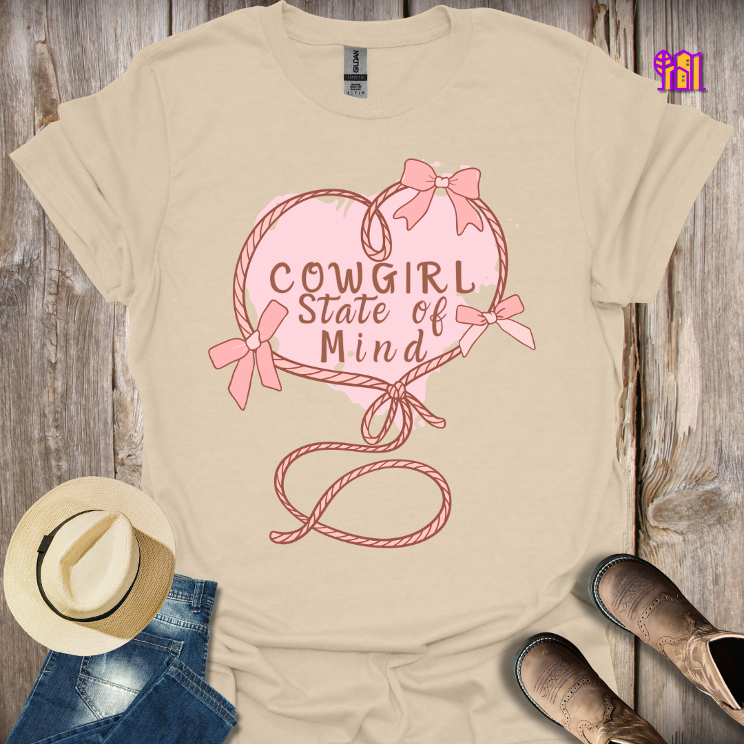 Cowgirl State Of Mind T-Shirt