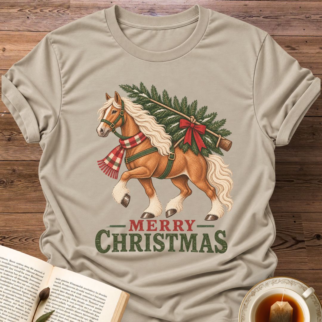Horse Christmas T-Shirt