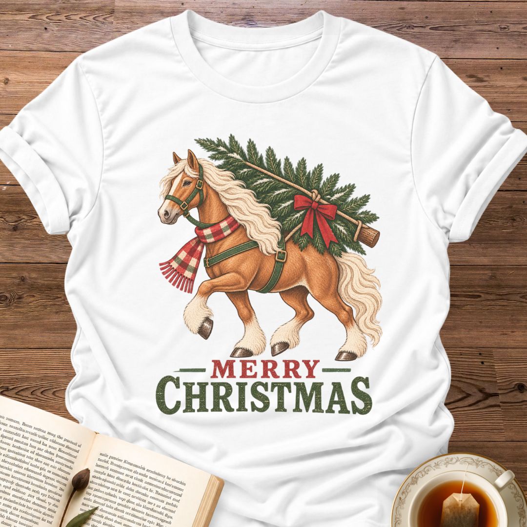 Horse Christmas T-Shirt